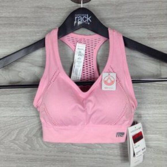 Marika Pink Seamless Perforated Sports Bra - Picture 5 of 7